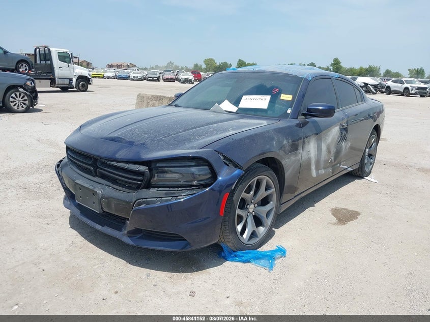 2016 Dodge Charger, Изъятое, IAAI, VIN 2C3CDXHG0GH258721 — фото 2