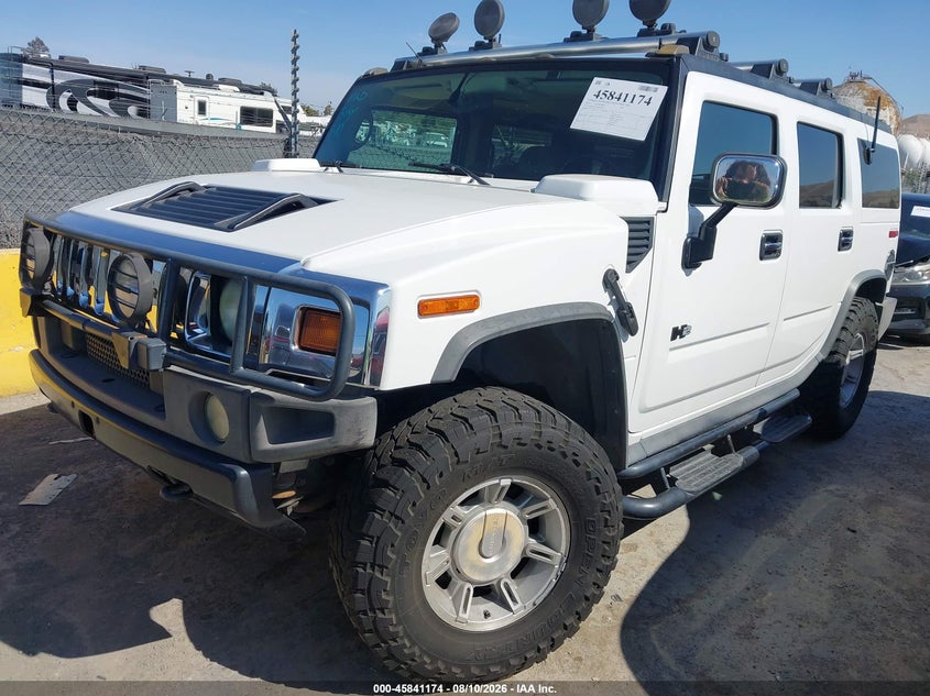 2003 HUMMER H2 SPORT UTILITY VEHICLE 6.0L V-8 316HP