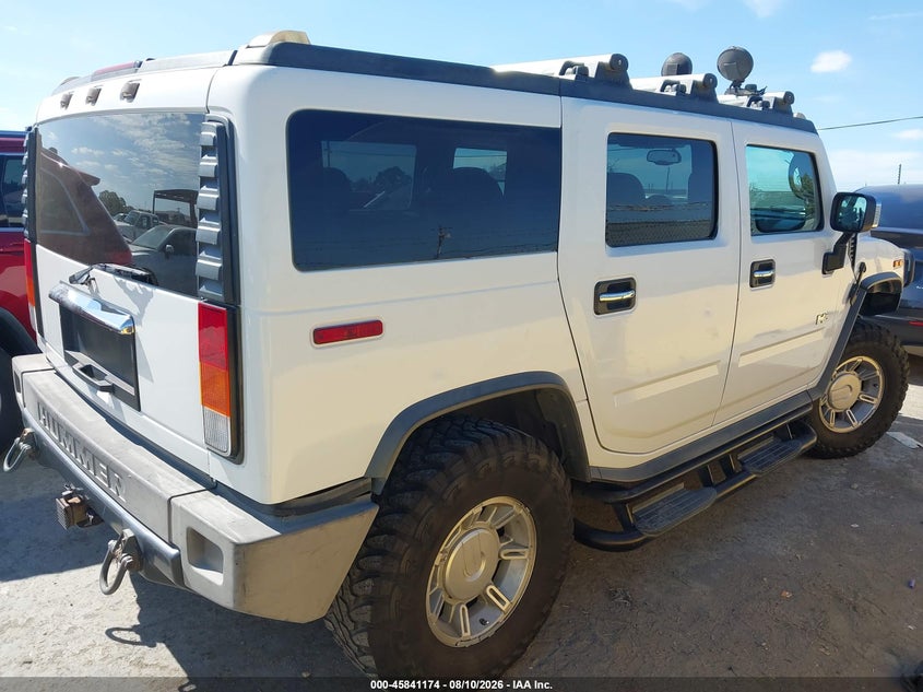 2003 HUMMER H2 SPORT UTILITY VEHICLE 6.0L V-8 316HP