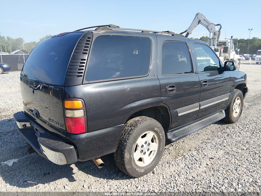 CHEVROLET TAHOE 2005 VIN 1GNEK13T35J159387