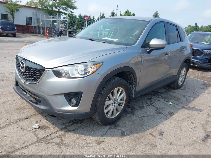 2014 Mazda CX-5, Left Rear, IAAI, VIN JM3KE2CYXE0314020 — photo 2