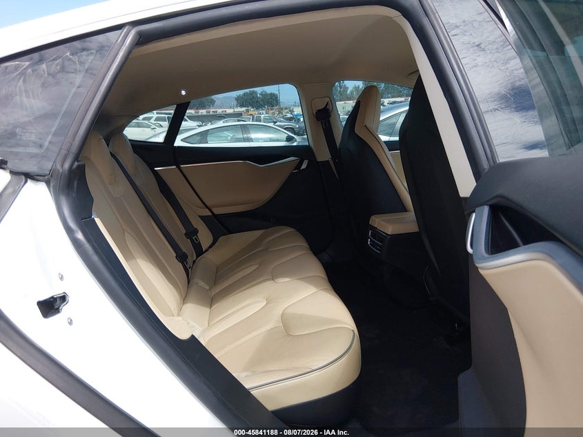 2013 TESLA MODEL S auction photo 8