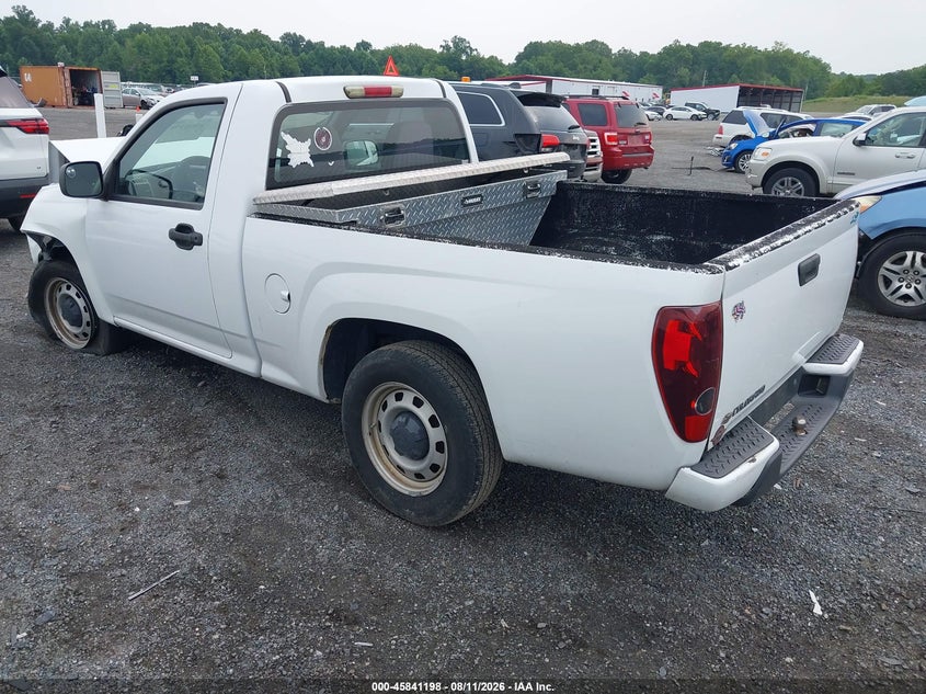 2012 CHEVROLET COLORADO TRUCK 2.9L I-4 DOHC, VVT, 185HP