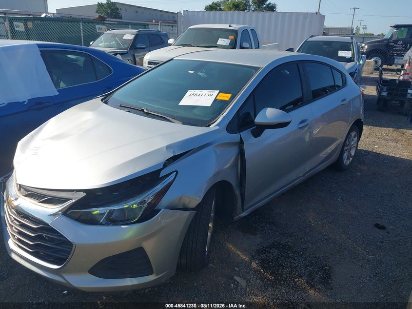 CHEVROLET CRUZE 2019 VIN 3G1BC6SM1KS536026