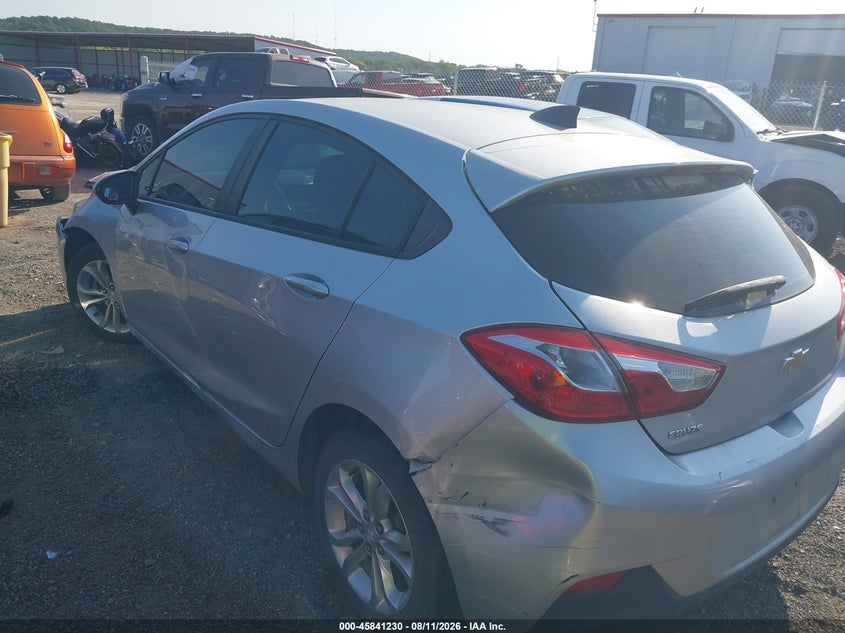 CHEVROLET CRUZE 2019 VIN 3G1BC6SM1KS536026