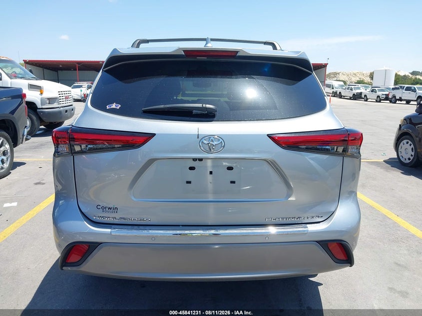 2023 TOYOTA HIGHLANDER SPORT UTILITY VEHICLE 2.4L I-4 DI, DOHC, VVT, TURBO, 265HP