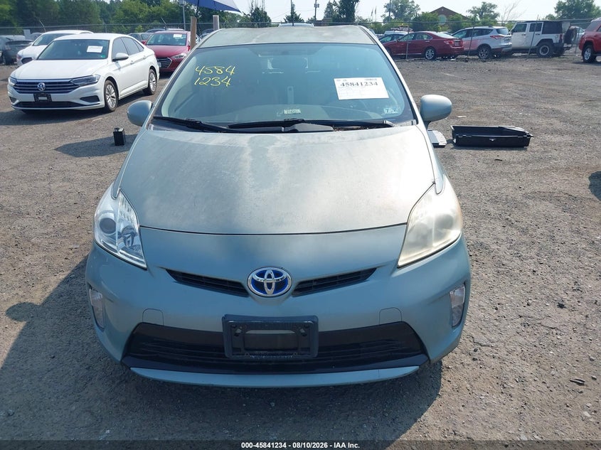 TOYOTA PRIUS 2013 VIN JTDKN3DU0D5651825