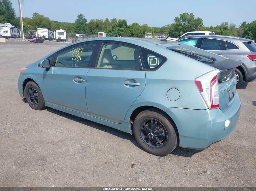 TOYOTA PRIUS 2013 VIN JTDKN3DU0D5651825