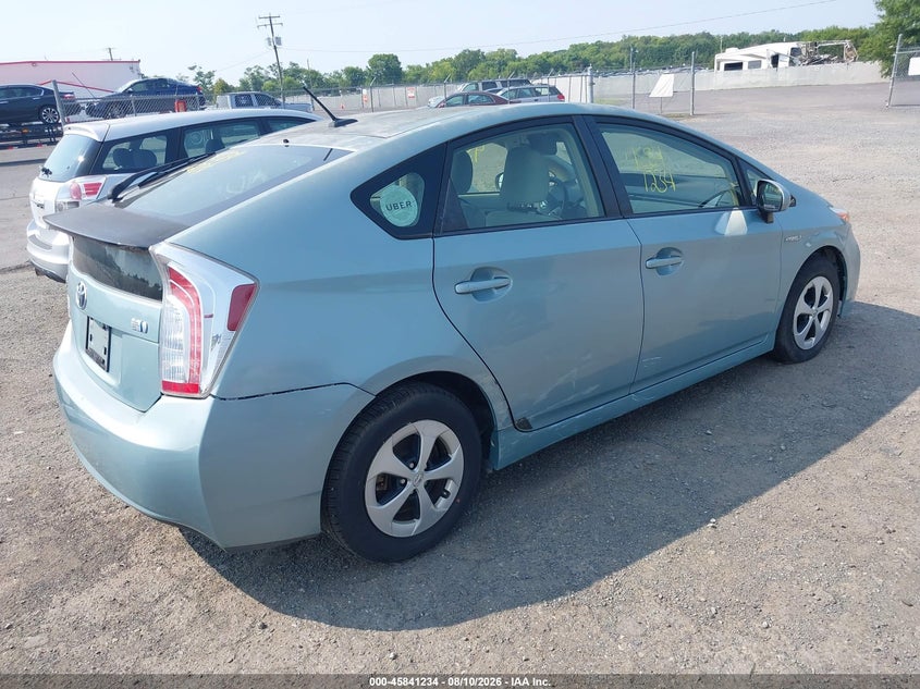 TOYOTA PRIUS 2013 VIN JTDKN3DU0D5651825