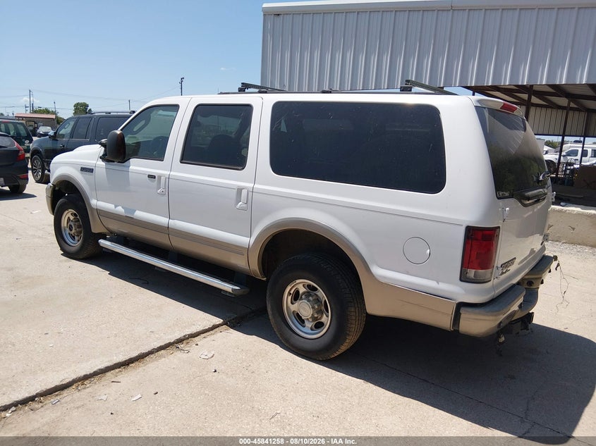 2005 FORD EXCURSION auction photo 3