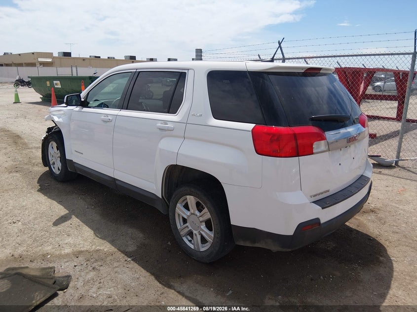 2014 GMC TERRAIN SPORT UTILITY VEHICLE 2.4L I-4 DI, DOHC, VVT, 182HP