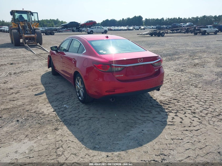 Vin: jm1gj1w67e1162013, lot: 46340199, mazda mazda6 i grand touring 20143