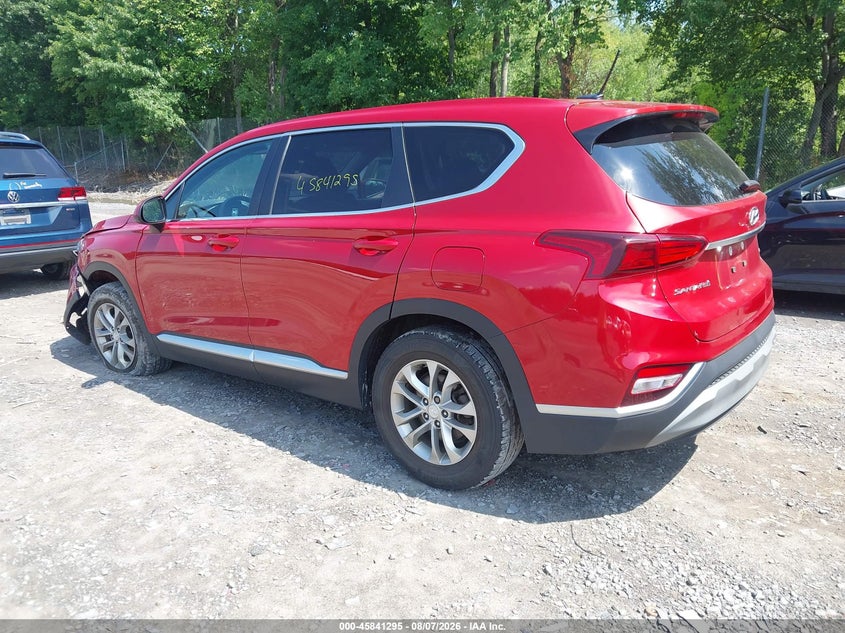 Vin: 5nms2cad9kh075594, lot: 46340203, hyundai santa fe se 20193