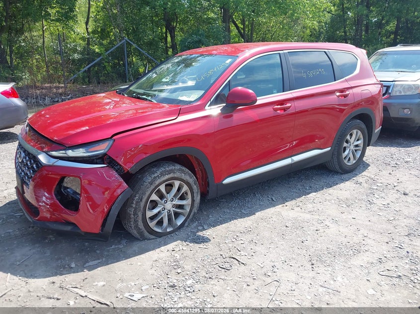 Vin: 5nms2cad9kh075594, lot: 46340203, hyundai santa fe se 20192