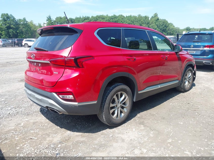 Vin: 5nms2cad9kh075594, lot: 46340203, hyundai santa fe se 20194