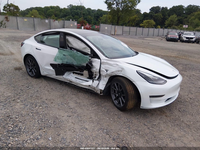 2021 TESLA MODEL 3 auction photo 1