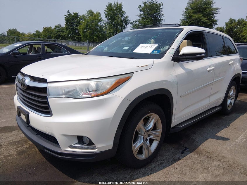 2014 TOYOTA HIGHLANDER SPORT UTILITY VEHICLE 3.5L V-6 DOHC, VVT, 270HP