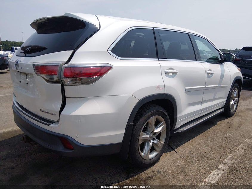2014 TOYOTA HIGHLANDER SPORT UTILITY VEHICLE 3.5L V-6 DOHC, VVT, 270HP