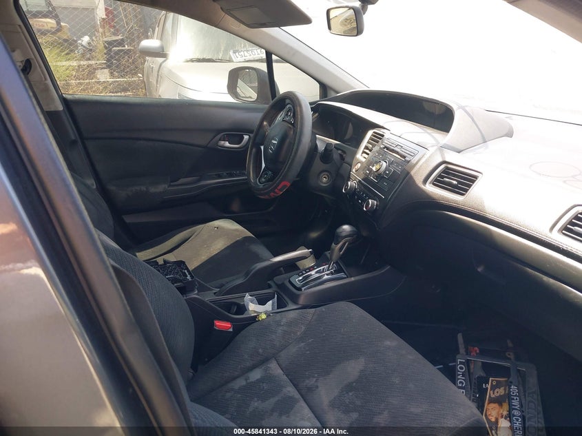2013 HONDA CIVIC SEDAN 1.8L I-4 VVT, 140HP