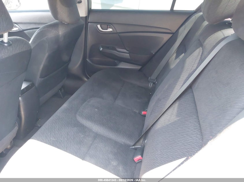 2013 HONDA CIVIC SEDAN 1.8L I-4 VVT, 140HP