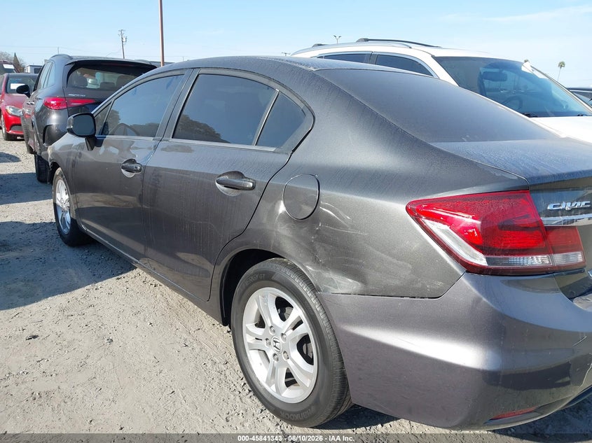 2013 HONDA CIVIC SEDAN 1.8L I-4 VVT, 140HP