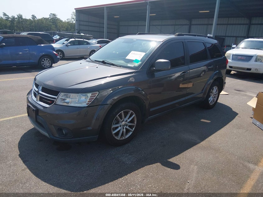 2015 Dodge Journey, Обычный износ, IAAI, VIN 3C4PDCBG1FT743048 — фото 2