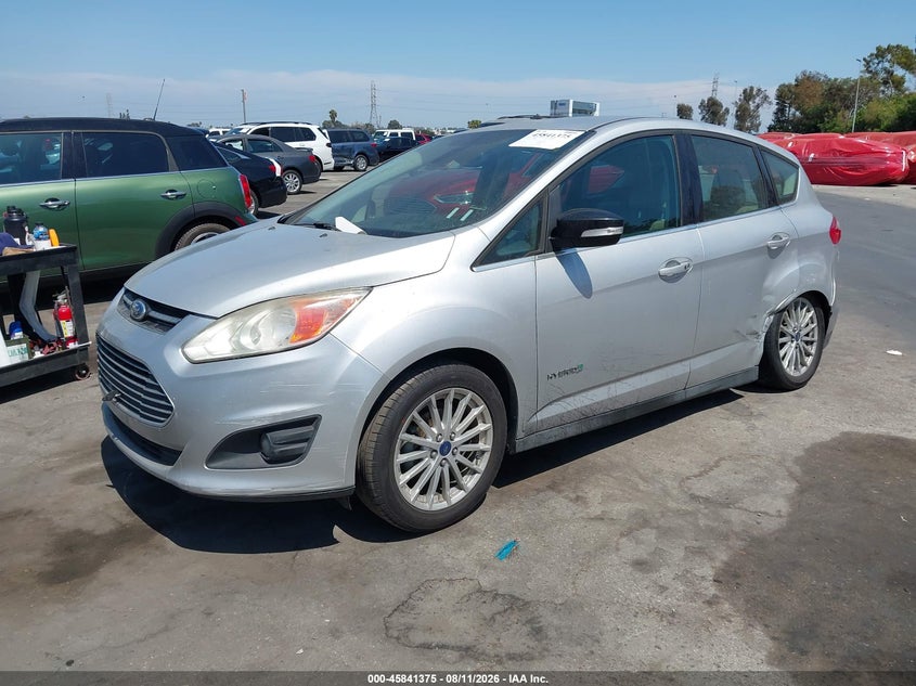 2013 Ford C-MAX, Обычный износ, IAAI, VIN 1FADP5BU3DL506488 — фото 2