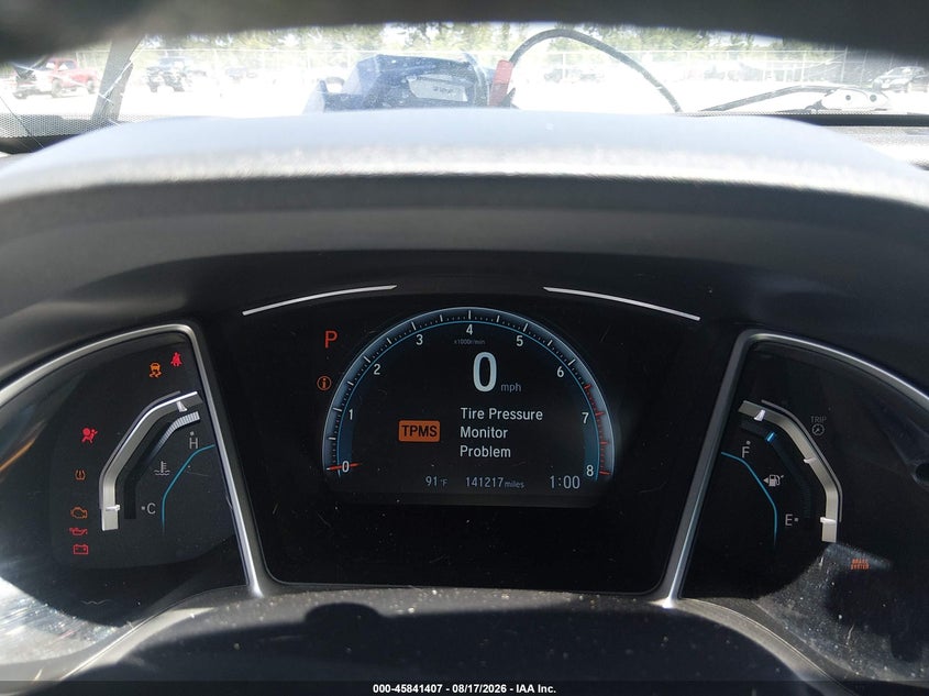 2017 HONDA CIVIC auction photo 7