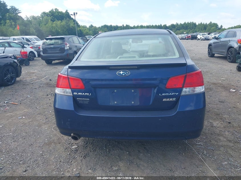SUBARU LEGACY 2010 VIN 4S3BMBG64A3229705