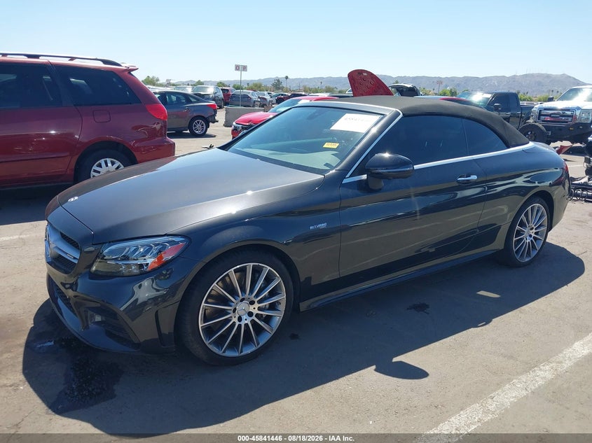 MERCEDES-BENZ AMG C 43 2021 VIN W1KWK6EB5MG096289