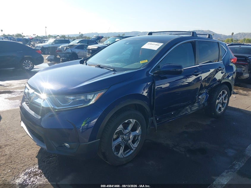 2017 Honda CR-V, Лівий бік, IAAI, VIN 5J6RW2H83HL042923 — фото 2