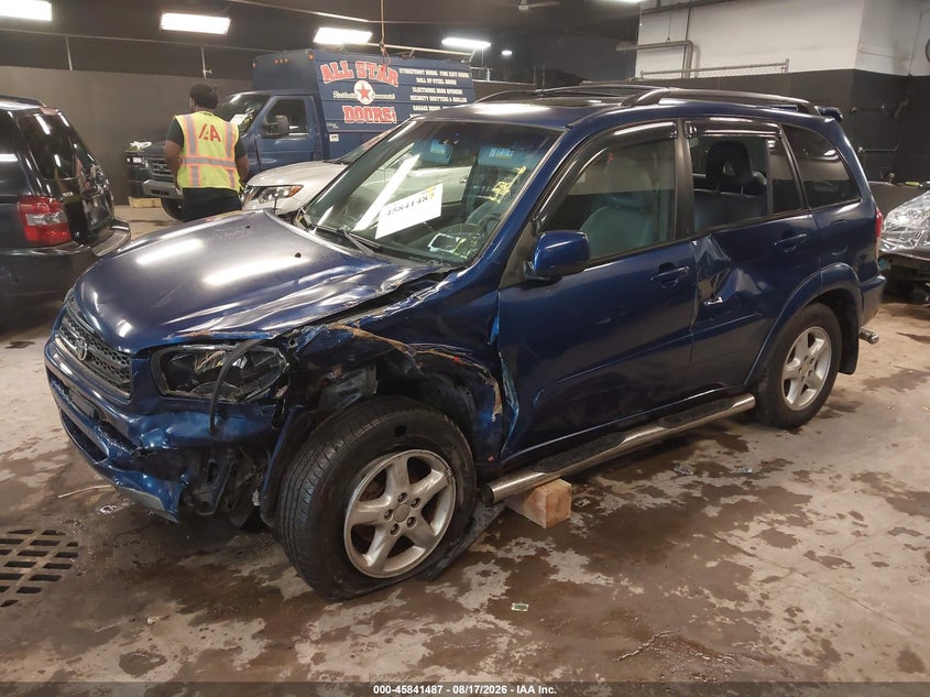 2003 TOYOTA RAV 4 SPORT UTILITY VEHICLE 2.0L I-4 DOHC, VVT, 148HP