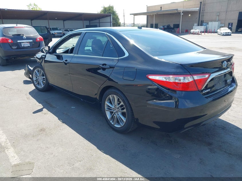 2016 TOYOTA CAMRY SEDAN 2.5L I-4 DOHC, VVT, 156HP
