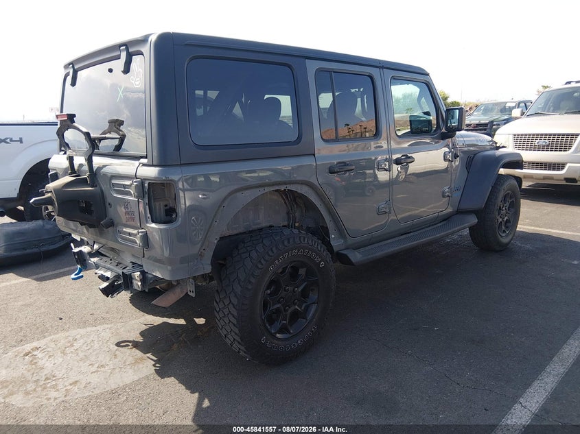 Vin: 1c4jjxn62pw629175, lot: 46340465, jeep wrangler 4xe 4x4 20234