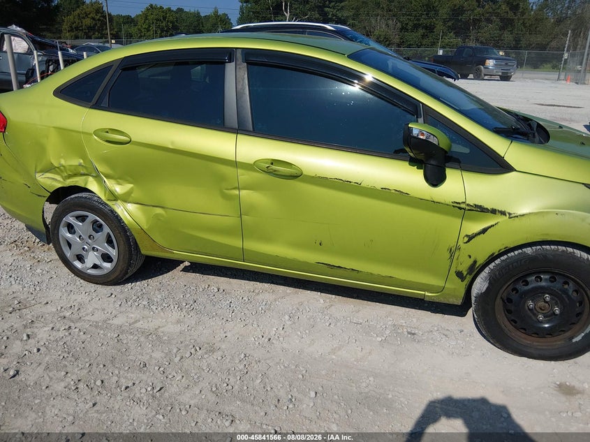 2013 FORD FIESTA SEDAN 1.6L I-4 DOHC, VVT, 120HP