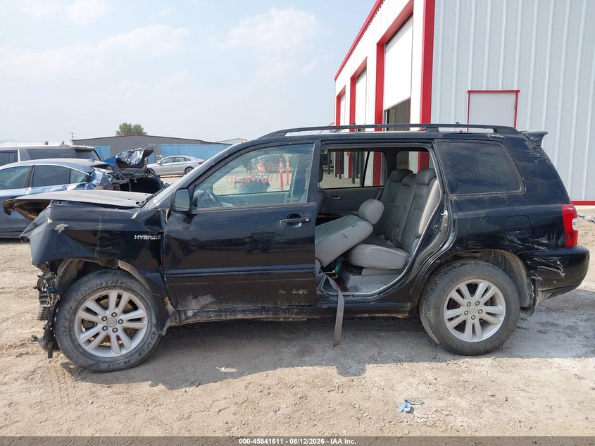 TOYOTA HIGHLANDER HYBRID 2007 VIN JTEEW21A270048922