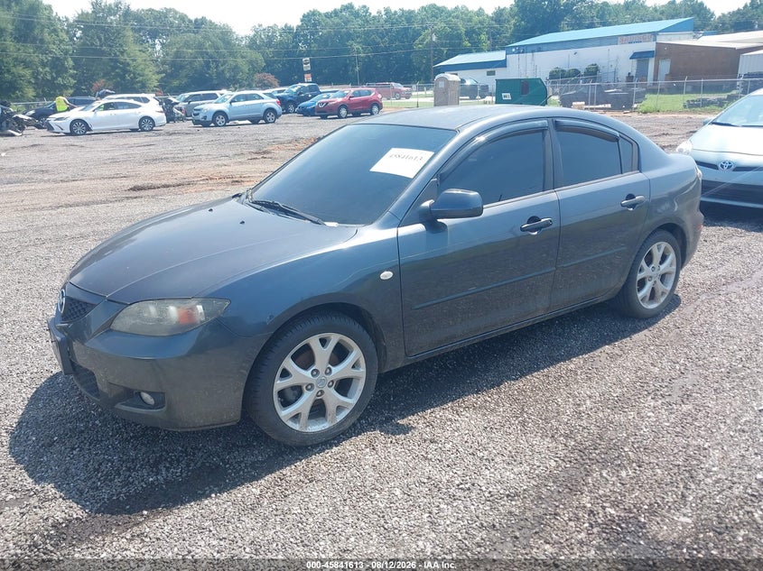 2009 Mazda 3, Vandalized, IAAI, VIN JM1BK32F091207727 — photo 2
