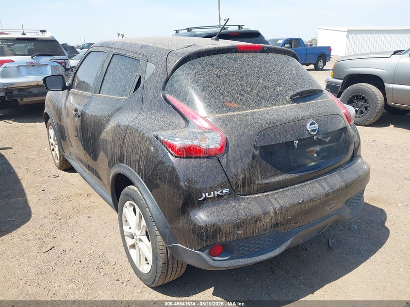 2015 NISSAN JUKE SPORT UTILITY VEHICLE 1.6L I-4 DI, DOHC, VVT, TURBO, 188HP