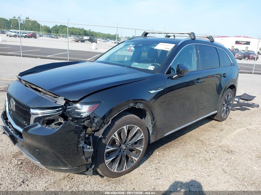 Vin: jm3kk1hc9r1132177, lot: 46340557, mazda cx-90 3.3 turbo s 20242