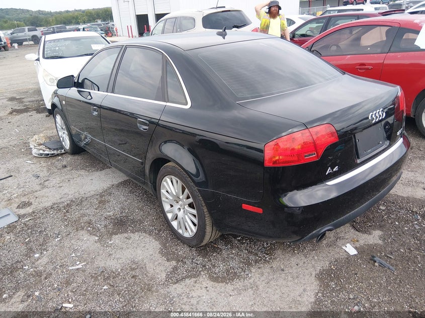 2007 AUDI A4 auction photo 3