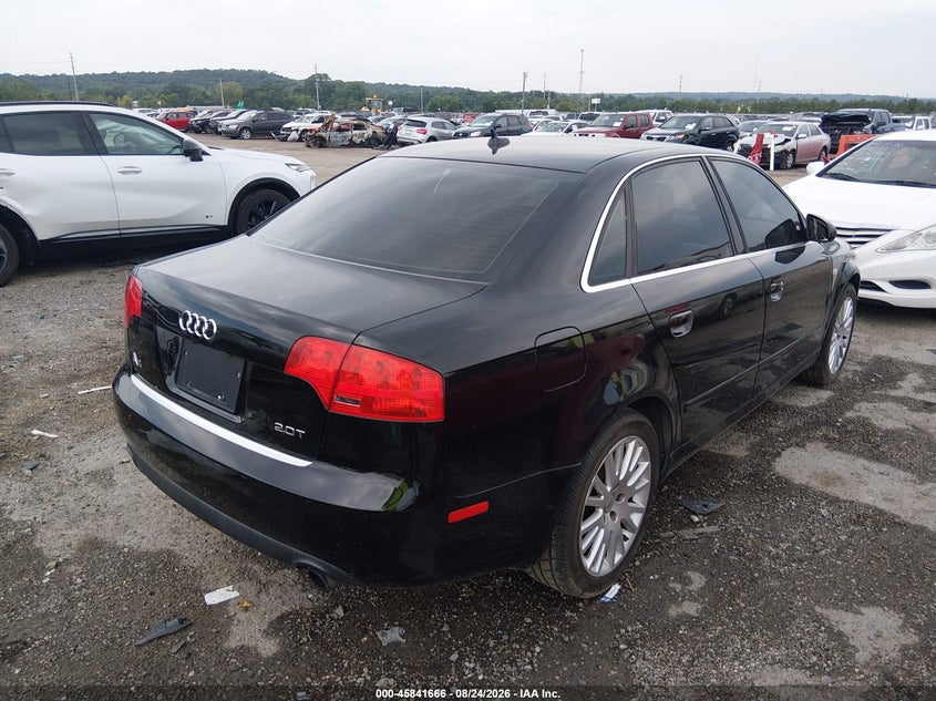 2007 AUDI A4 auction photo 4
