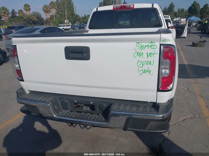 GMC CANYON 2016 VIN 1GTH5CEA1G1371146