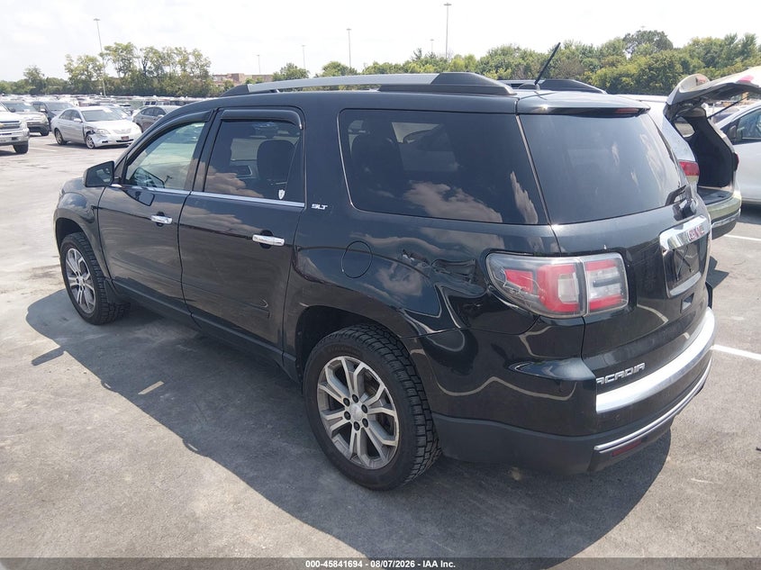 Vin: 1gkkvrkd1fj213707, lot: 46340602, gmc acadia slt 20153