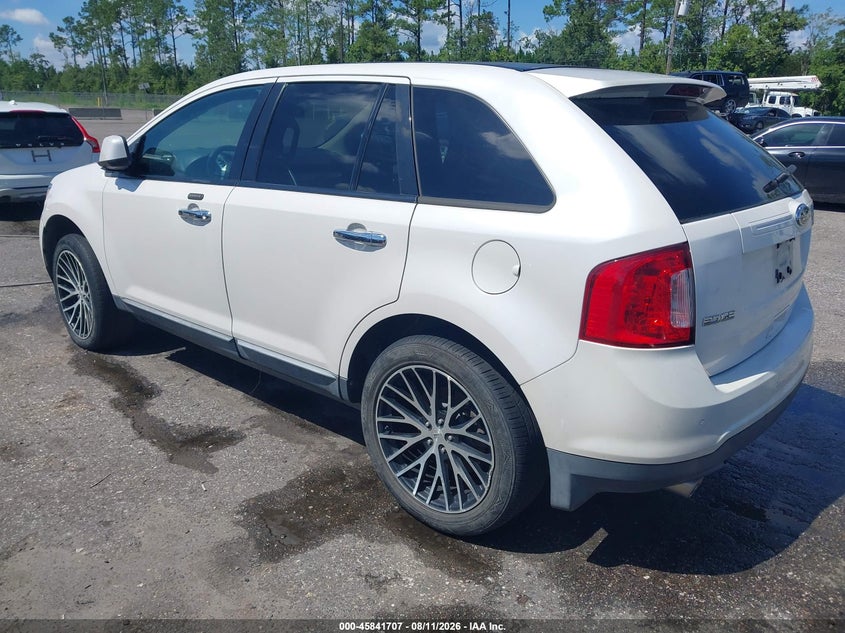 Vin: 2fmdk3jc2bba75981, lot: 46340615, ford edge sel 20113