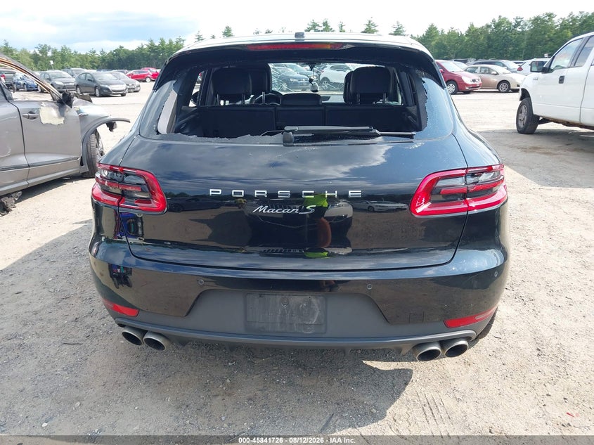 PORSCHE MACAN 2017 VIN WP1AB2A58HLB10386