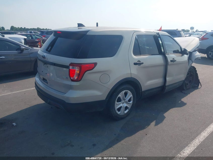 Vin: 1fm5k8ar8ggc26036, lot: 46340636, ford utility police interceptor 20164