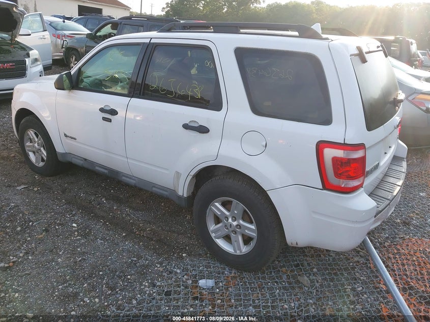 2010 FORD ESCAPE HYBRID auction photo 3