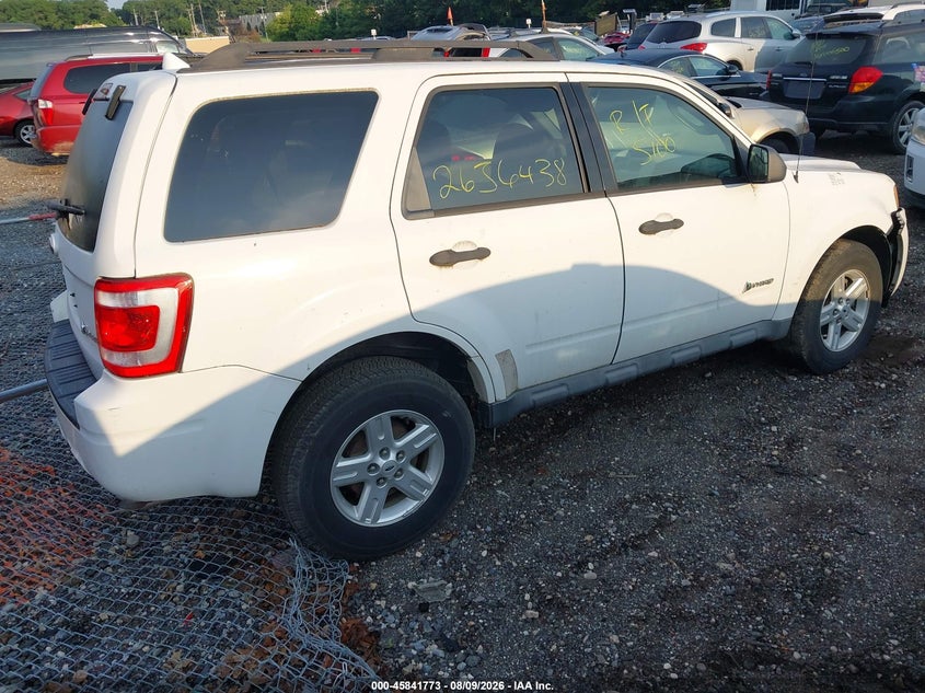 2010 FORD ESCAPE HYBRID auction photo 4