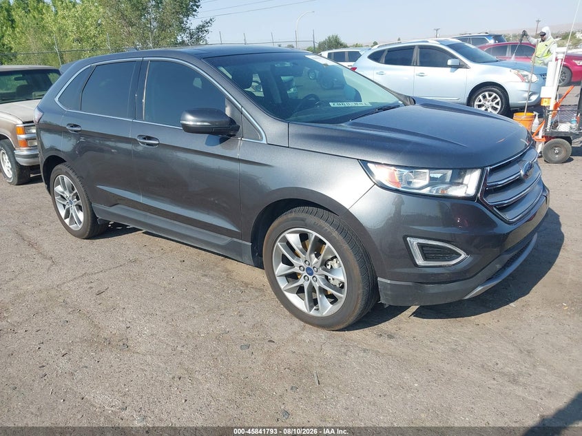 Vin: 2fmtk3k80fbc06949, lot: 46340701, ford edge titanium 2015 img_1