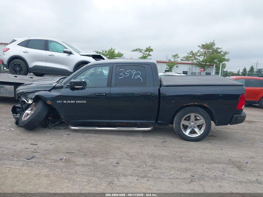 RAM RAM 1500 2011 VIN 1D7RV1CT2BS583592